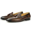 Sapato Loafer Soffisticata Classic Tassel Marrom - Imagem 3